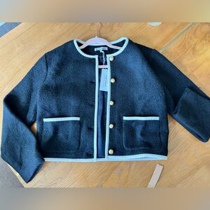 Reformation Dale Cropped Jacket